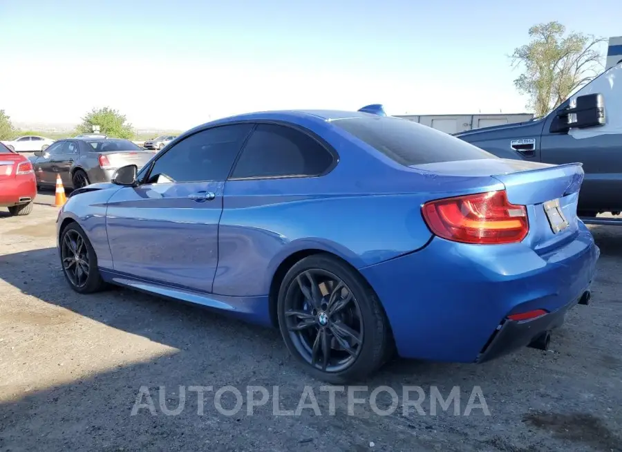 BMW M240XI 2017 vin WBA2G3C36H7A25371 from auto auction Copart