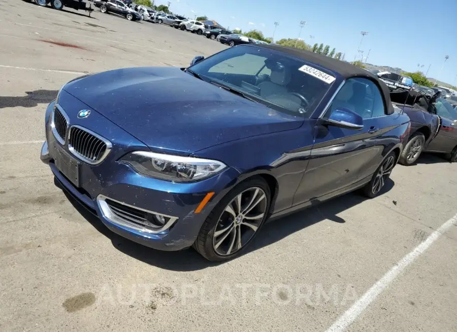 BMW 230I 2017 vin WBA2K9C35H7A26397 from auto auction Copart