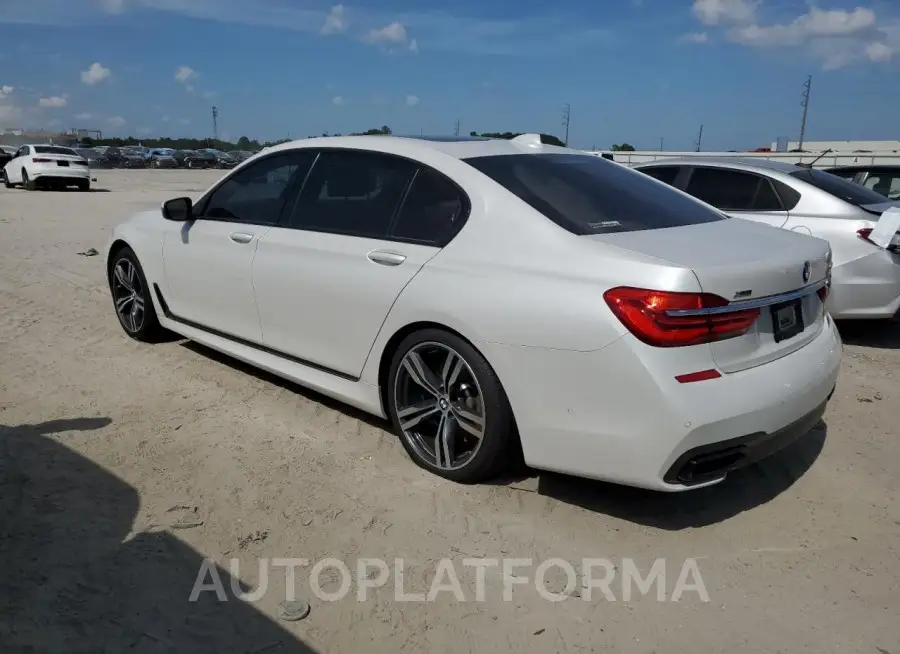 BMW 750 XI 2018 vin WBA7F2C59JG423651 from auto auction Copart