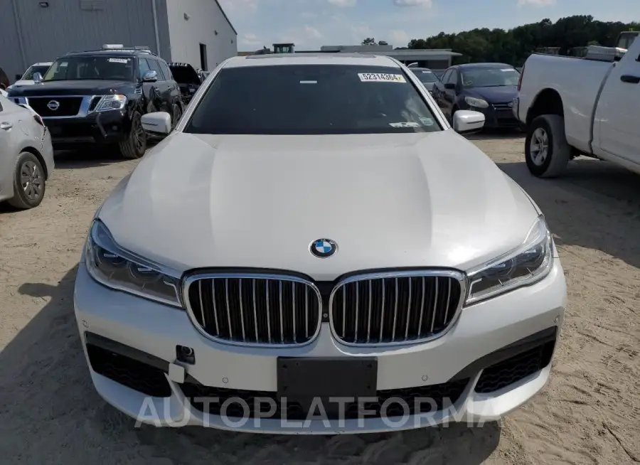 BMW 750 XI 2018 vin WBA7F2C59JG423651 from auto auction Copart