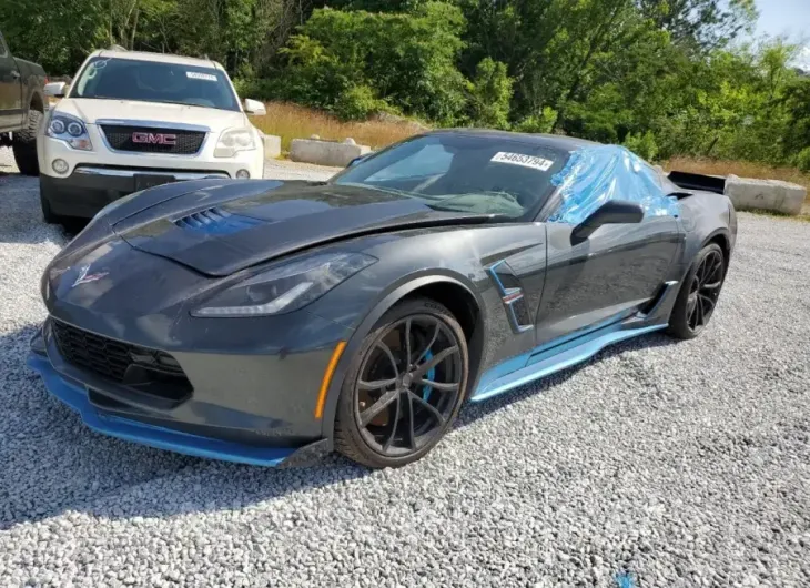 CHEVROLET CORVETTE G 2017 vin 1G1YY2D77H5100649 from auto auction Copart