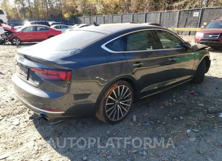 AUDI A5 PRESTIG 2018 vin WAUCNCF53JA031318 from auto auction Copart