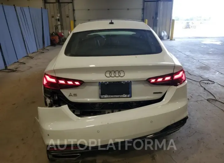 AUDI A5 PREMIUM 2021 vin WAUFACF55MA019216 from auto auction Copart