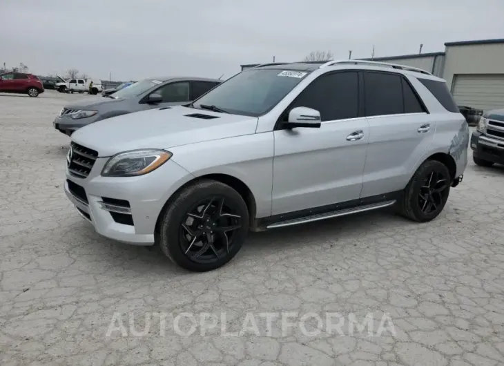 MERCEDES-BENZ ML 400 4MA 2015 vin 4JGDA5GB3FA512854 from auto auction Copart