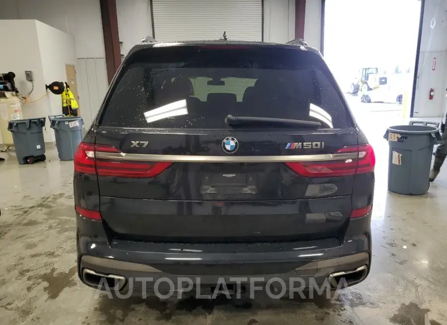 BMW X7 M50I 2022 vin 5UXCX6C05N9J16917 from auto auction Copart