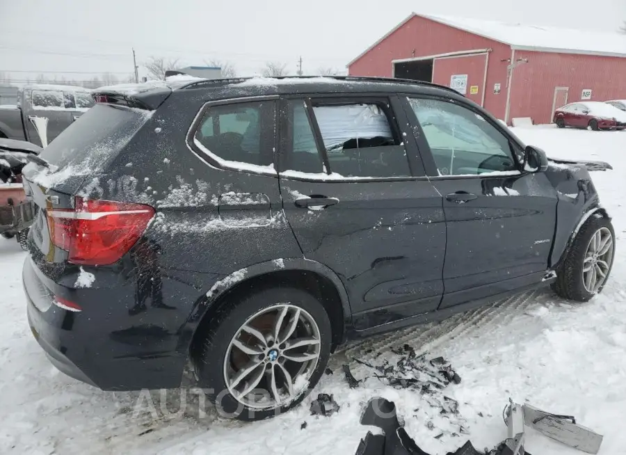 BMW X3 XDRIVE2 2017 vin 5UXWX9C30H0W79357 from auto auction Copart