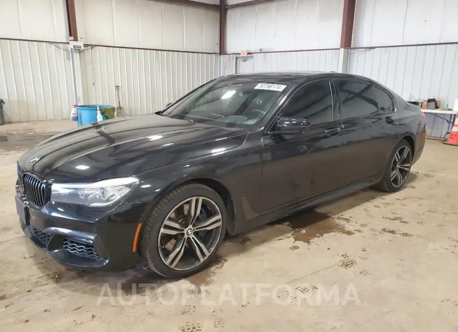 BMW 740 I 2017 vin WBA7E2C5XHG740366 from auto auction Copart