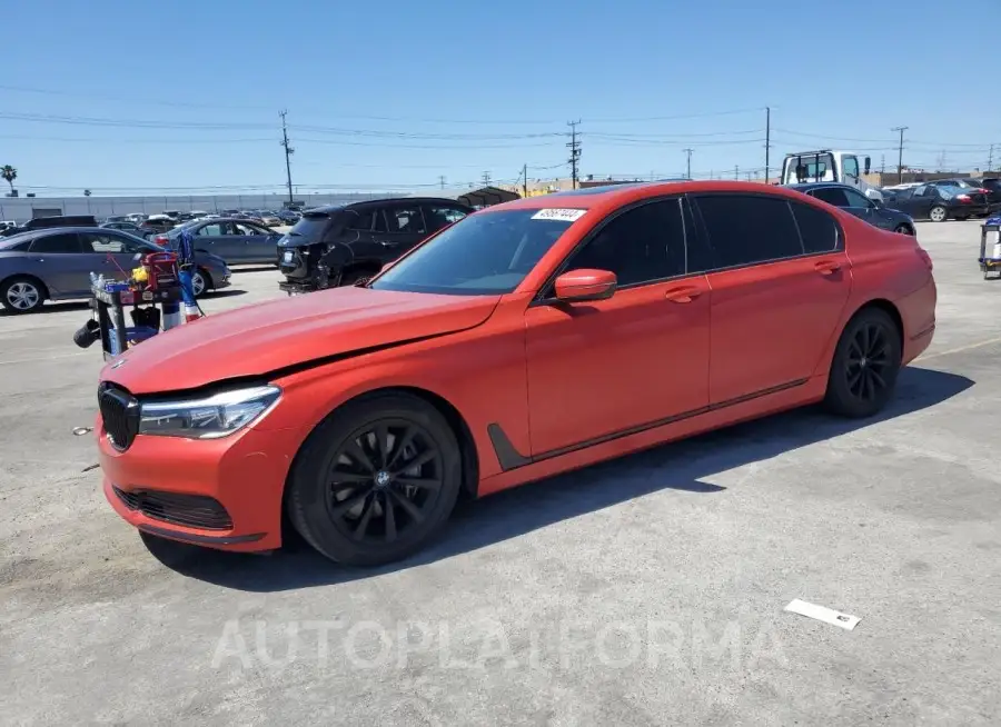 BMW 740 I 2019 vin WBA7E2C5XKB216557 from auto auction Copart