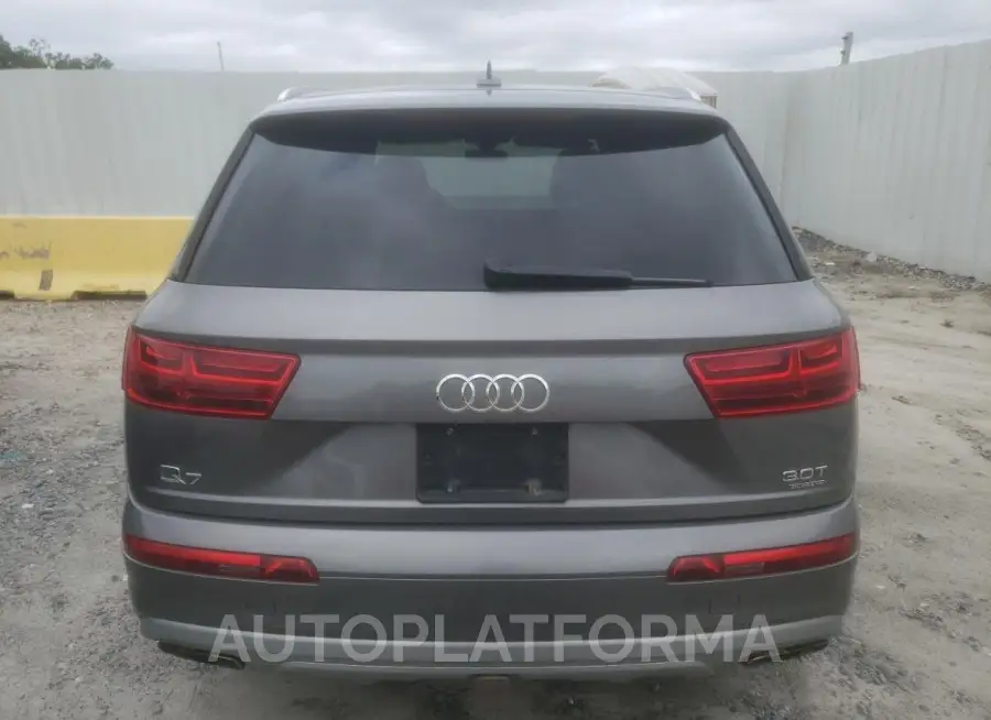 AUDI Q7 PREMIUM 2018 vin WA1LAAF76JD012324 from auto auction Copart