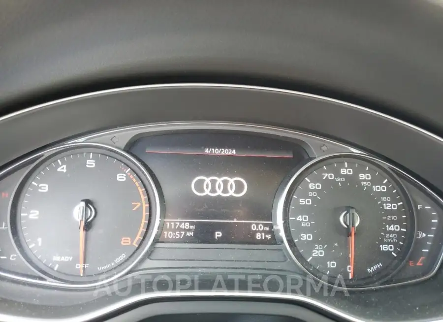 AUDI A5 PREMIUM 2022 vin WAU2AGF55NN000584 from auto auction Copart