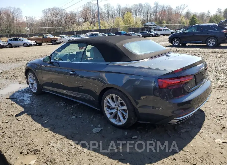 AUDI A5 PREMIUM 2022 vin WAU2AGF55NN000584 from auto auction Copart