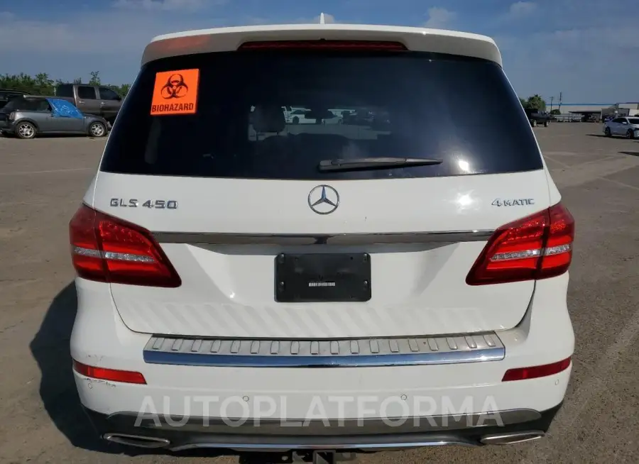 MERCEDES-BENZ GLS 450 4M 2017 vin 4JGDF6EE2HA742392 from auto auction Copart