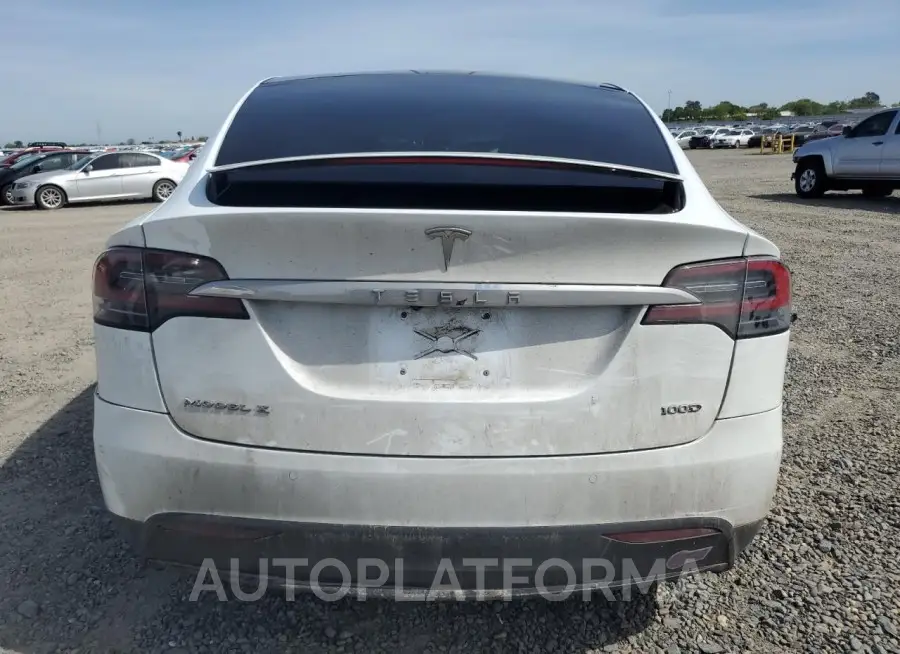 TESLA MODEL X 2018 vin 5YJXCAE28JF114563 from auto auction Copart