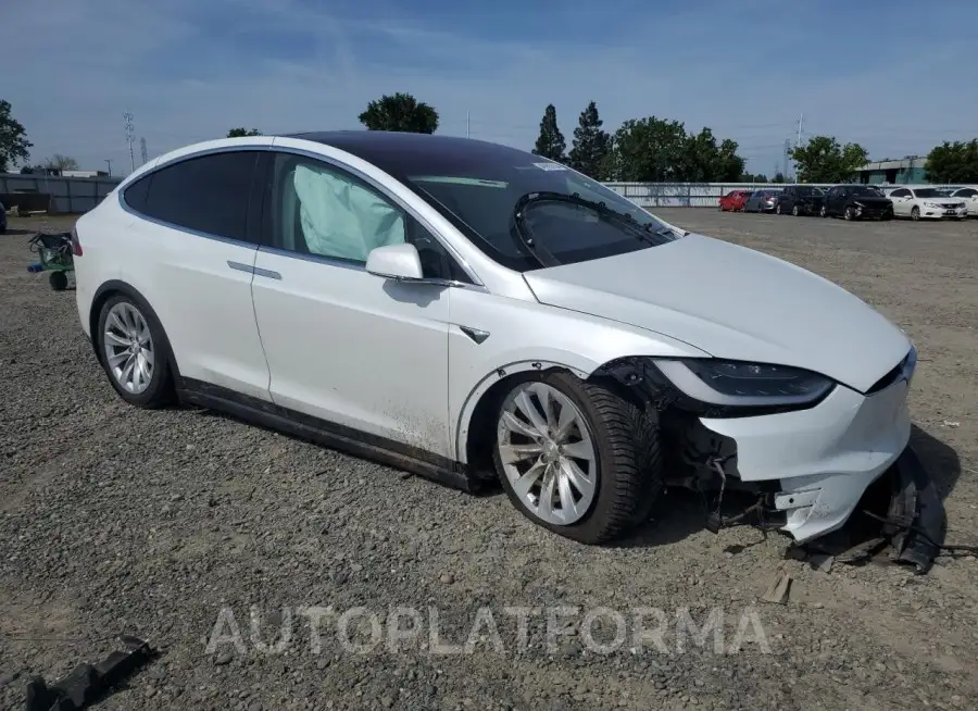 TESLA MODEL X 2018 vin 5YJXCAE28JF114563 from auto auction Copart