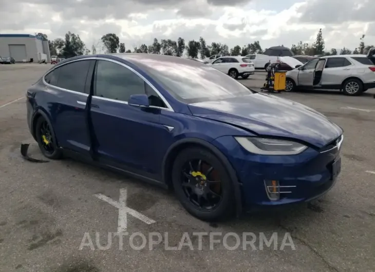 TESLA MODEL X 2017 vin 5YJXCDE27HF078179 from auto auction Copart