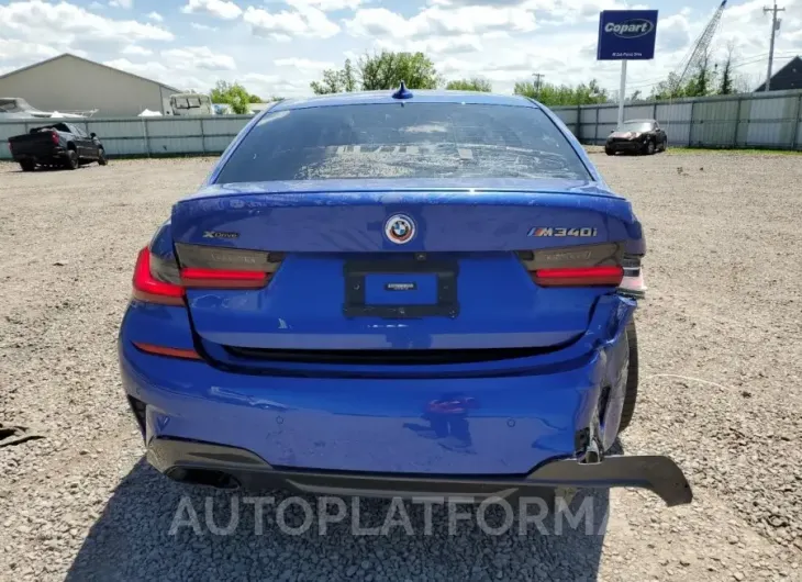 BMW M340XI 2022 vin 3MW5U9J01N8C75707 from auto auction Copart