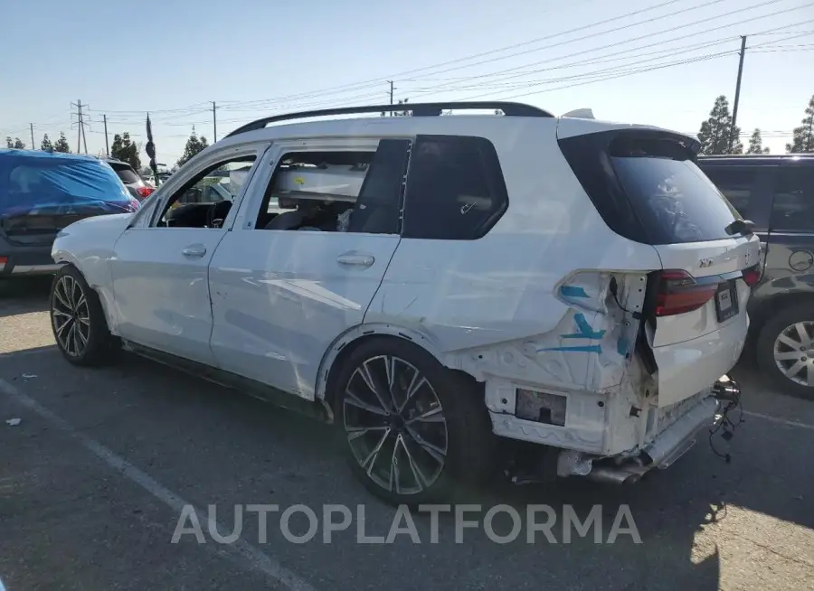 BMW X7 M50I 2022 vin 5UXCX6C0XN9M72926 from auto auction Copart