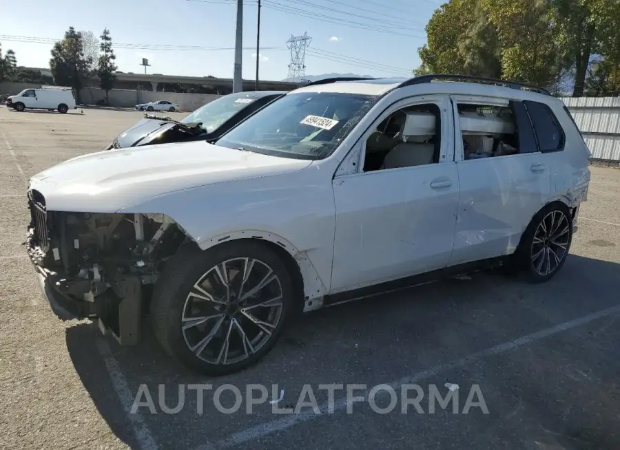 BMW X7 M50I 2022 vin 5UXCX6C0XN9M72926 from auto auction Copart