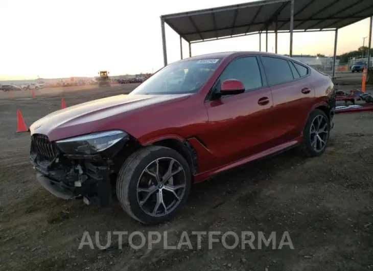 BMW X6 SDRIVE 2021 vin 5UXCY4C08M9E26479 from auto auction Copart