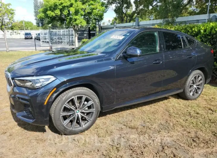 BMW X6 XDRIVE4 2023 vin 5UXCY6C07P9P03734 from auto auction Copart