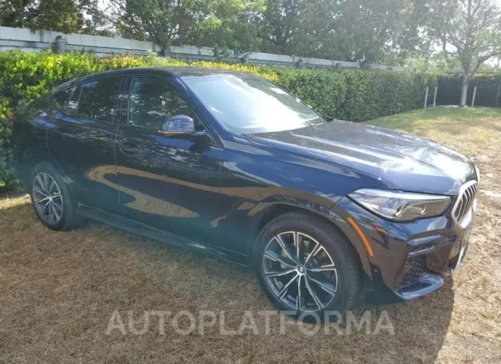 BMW X6 XDRIVE4 2023 vin 5UXCY6C07P9P03734 from auto auction Copart