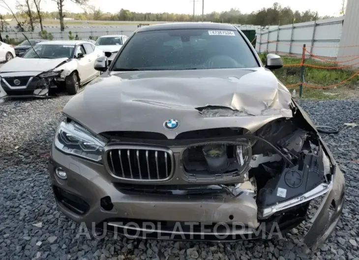 BMW X6 XDRIVE3 2017 vin 5UXKU2C37H0U29161 from auto auction Copart