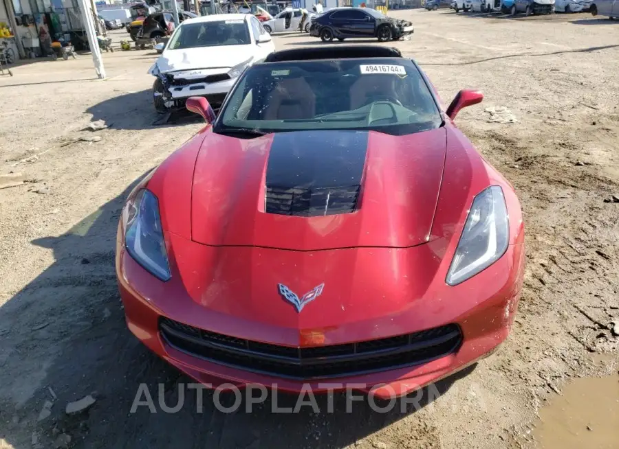 CHEVROLET CORVETTE S 2015 vin 1G1YK2D76F5114010 from auto auction Copart