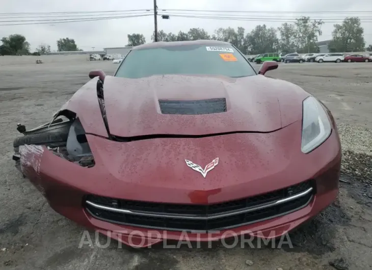 CHEVROLET CORVETTE S 2016 vin 1G1YK2D79G5105061 from auto auction Copart