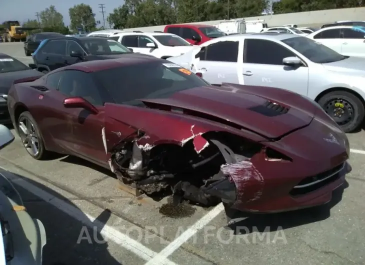 CHEVROLET CORVETTE S 2016 vin 1G1YK2D79G5105061 from auto auction Copart