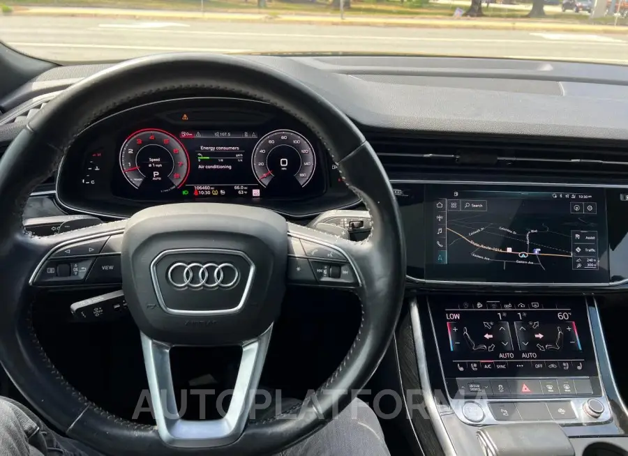 AUDI Q8 PREMIUM 2019 vin WA1BVAF1XKD011643 from auto auction Copart