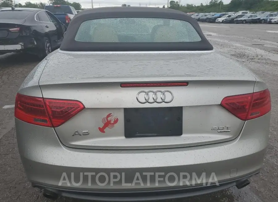 AUDI A5 PREMIUM 2015 vin WAUMFAFH8FN001294 from auto auction Copart