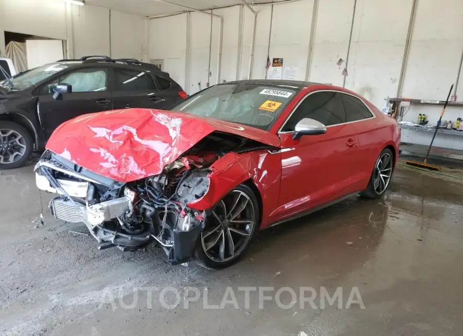 AUDI S5 PREMIUM 2018 vin WAUP4AF52JA003079 from auto auction Copart