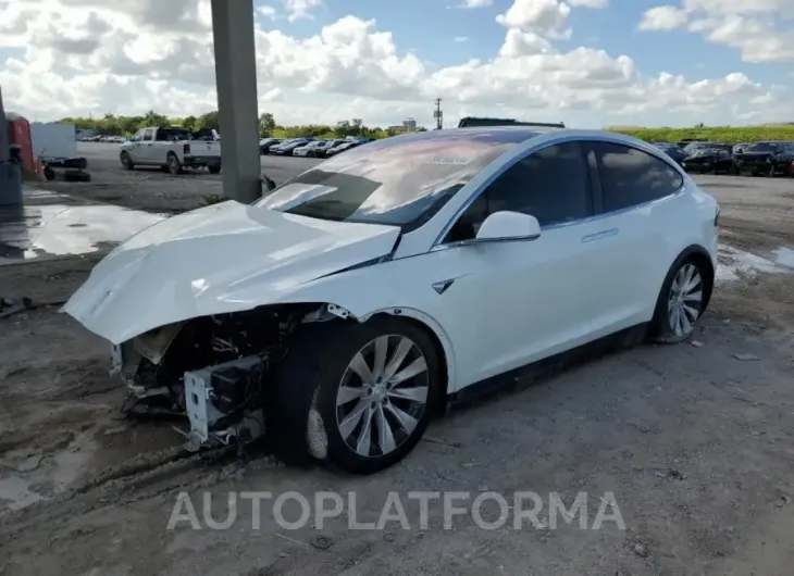 TESLA MODEL X 2020 vin 5YJXCBE24LF247233 from auto auction Copart