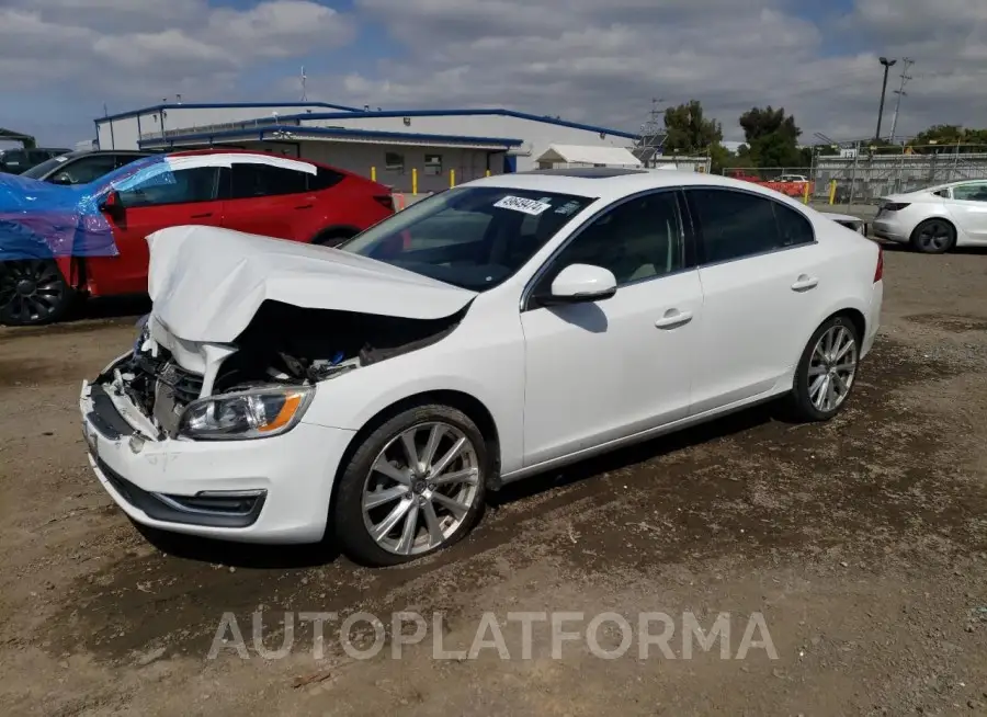 VOLVO S60 PREMIE 2017 vin LYV402HK6HB134285 from auto auction Copart