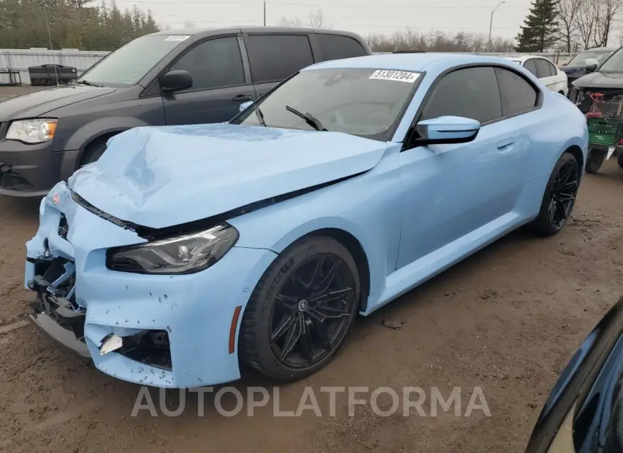 BMW M2 2023 vin 3MF13DM02P8D45122 from auto auction Copart