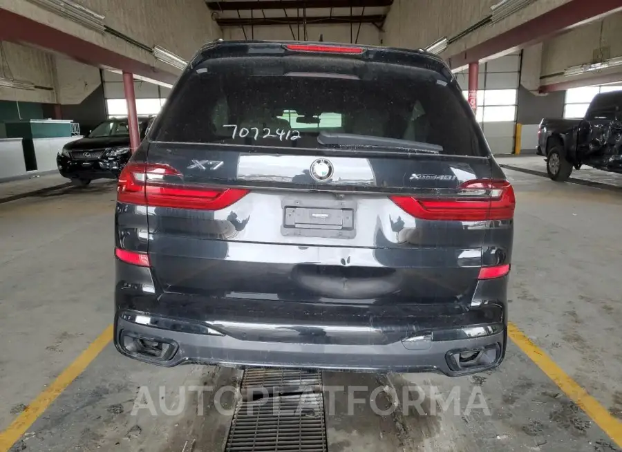 BMW X7 XDRIVE4 2021 vin 5UXCW2C07M9H21244 from auto auction Copart