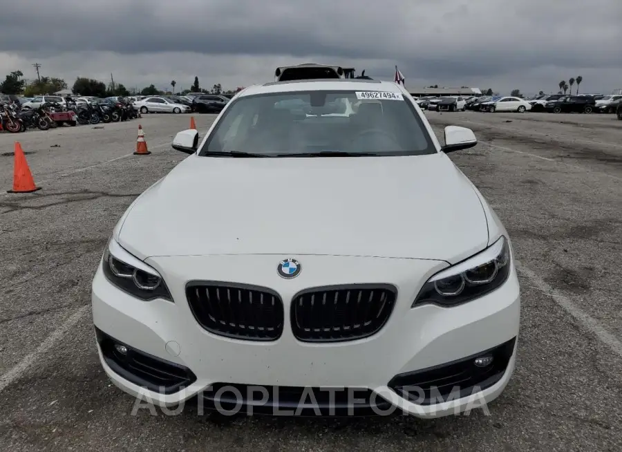 BMW 230I 2018 vin WBA2J1C54JVD09607 from auto auction Copart