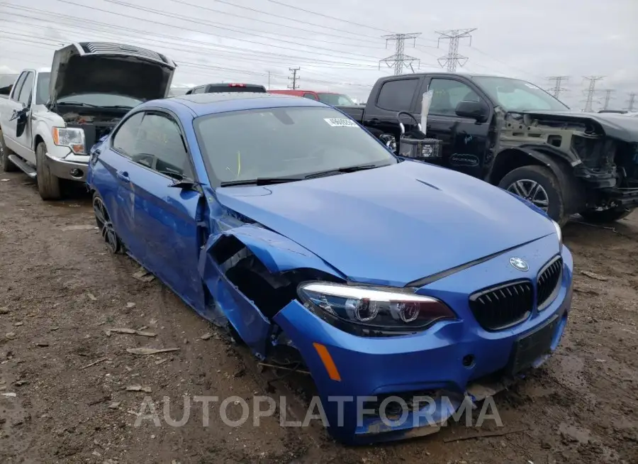 BMW M240XI 2018 vin WBA2J7C55JVB28423 from auto auction Copart