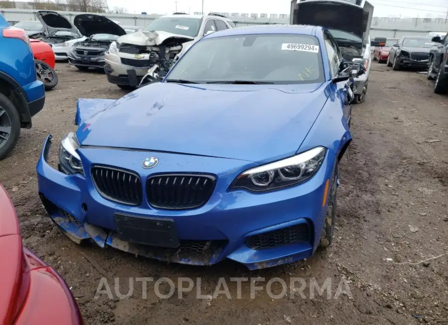 BMW M240XI 2018 vin WBA2J7C55JVB28423 from auto auction Copart