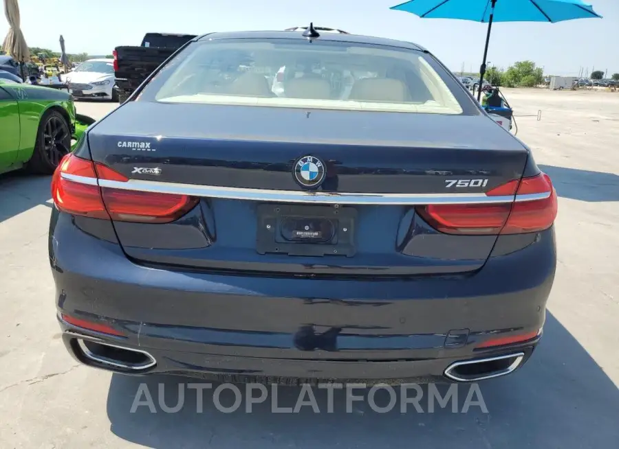 BMW 750I XDRIV 2016 vin WBA7F2C55GG417466 from auto auction Copart