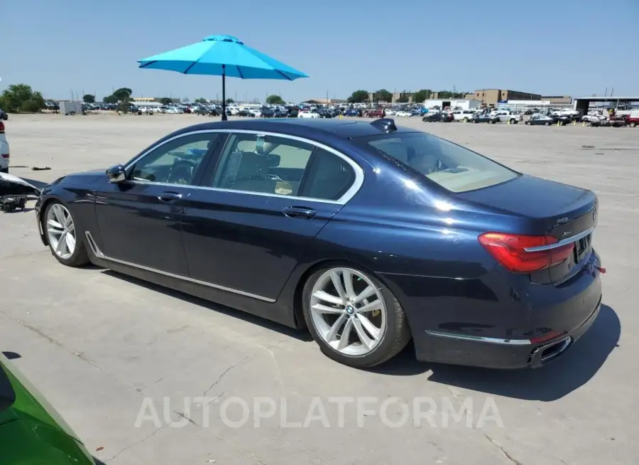 BMW 750I XDRIV 2016 vin WBA7F2C55GG417466 from auto auction Copart