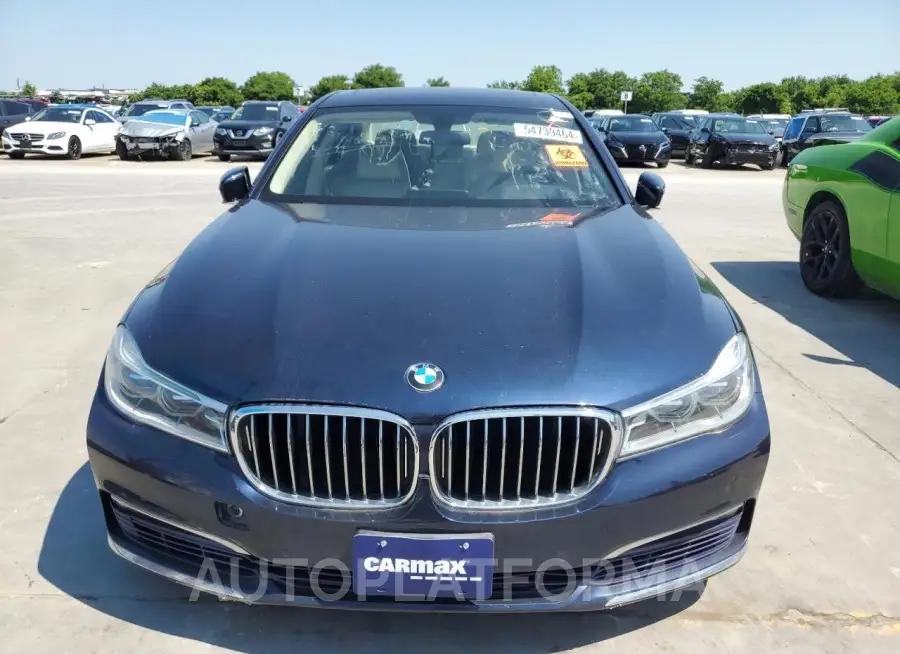 BMW 750I XDRIV 2016 vin WBA7F2C55GG417466 from auto auction Copart