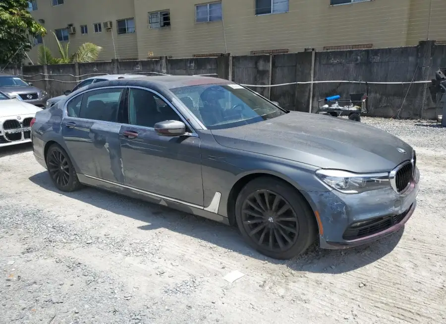 BMW 740 XE 2017 vin WBA7J2C38HG497702 from auto auction Copart