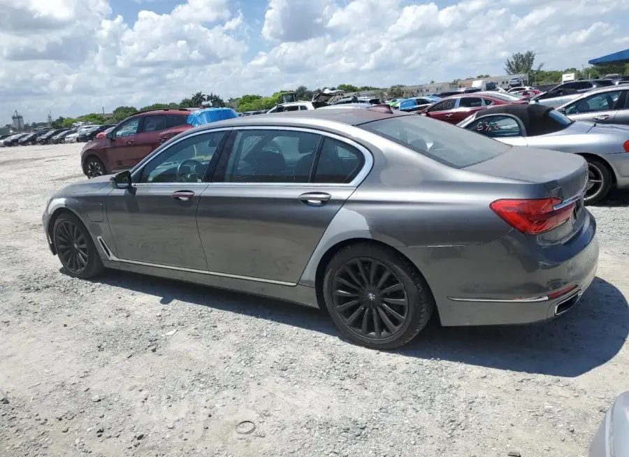 BMW 740 XE 2017 vin WBA7J2C38HG497702 from auto auction Copart