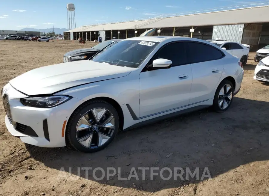 BMW I4 EDRIVE4 2023 vin WBY73AW03PFP71478 from auto auction Copart