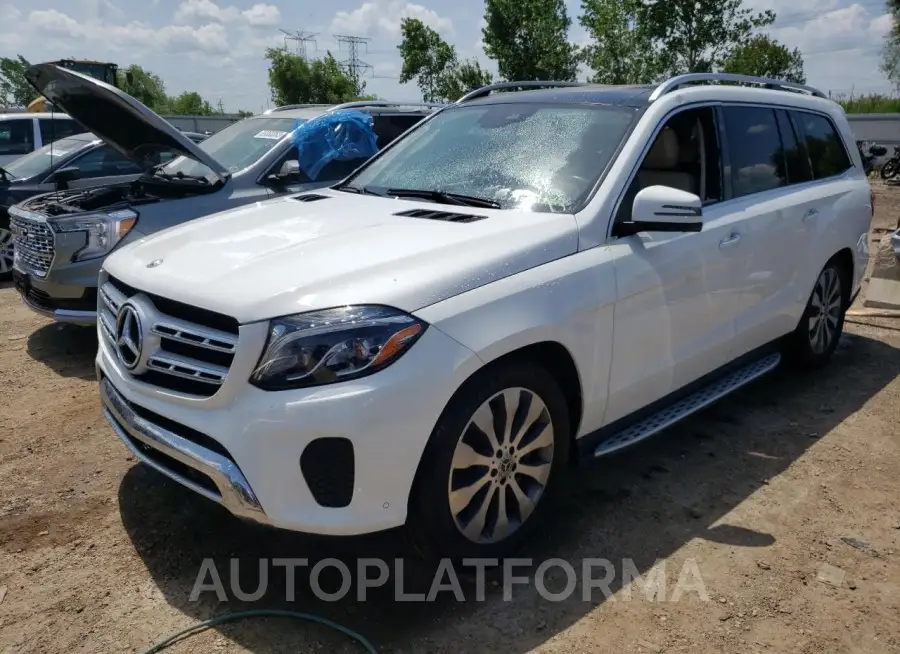 MERCEDES-BENZ GLS 450 4M 2018 vin 4JGDF6EE6JB089646 from auto auction Copart