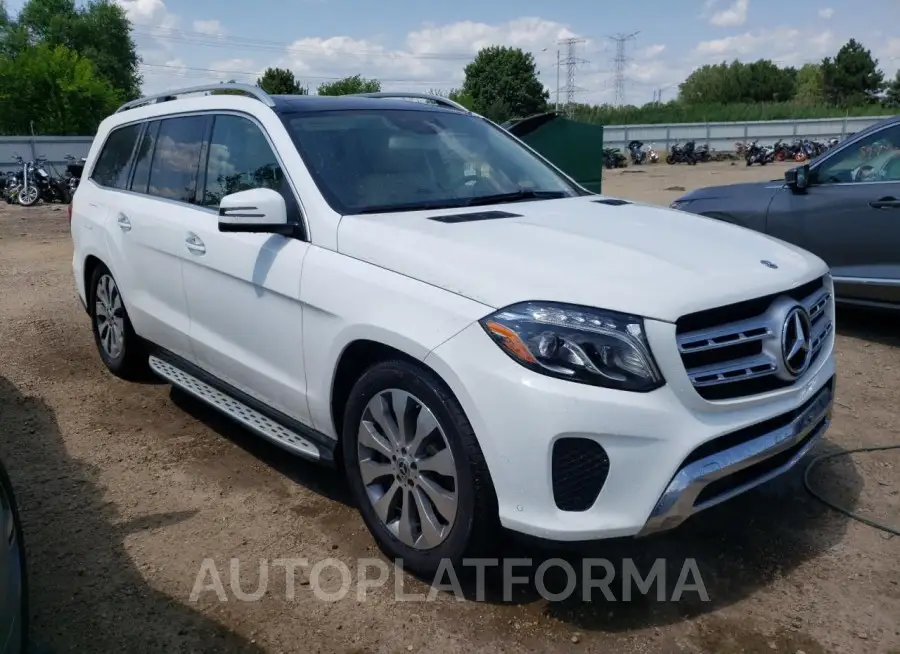 MERCEDES-BENZ GLS 450 4M 2018 vin 4JGDF6EE6JB089646 from auto auction Copart