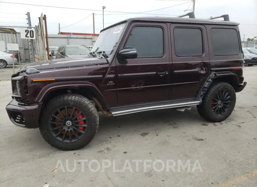 MERCEDES-BENZ G 63 AMG 2021 vin W1NYC7HJXMX390675 from auto auction Copart