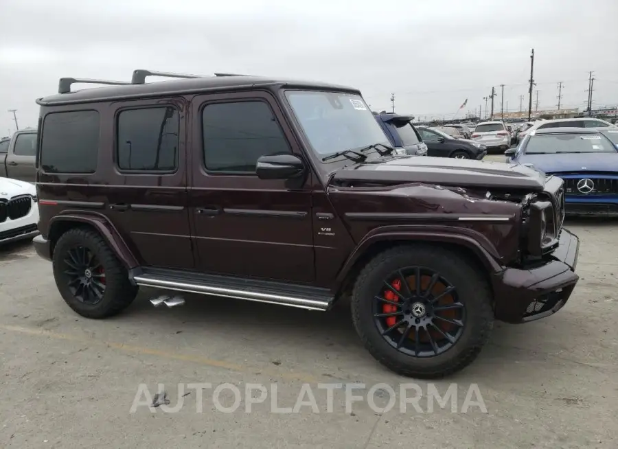 MERCEDES-BENZ G 63 AMG 2021 vin W1NYC7HJXMX390675 from auto auction Copart