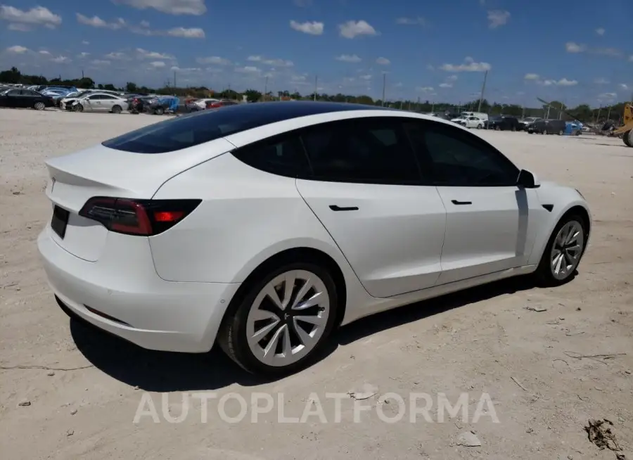 TESLA MODEL 3 2021 vin 5YJ3E1EA4MF870301 from auto auction Copart